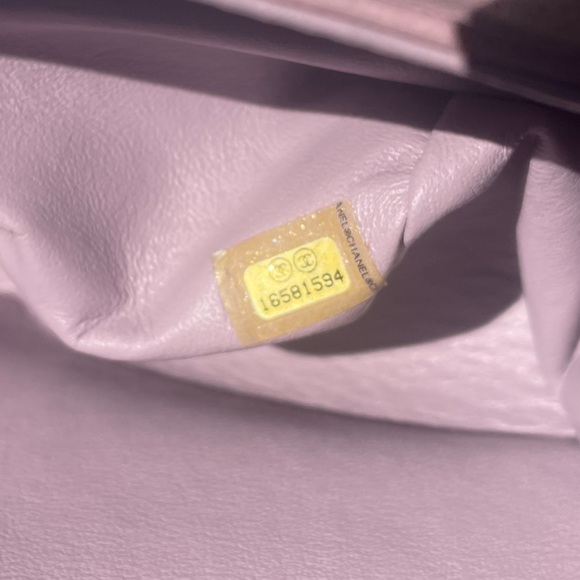 💜💜Chanel Mauve Classic Double Flap Jumbo Bag - Picture 9 of 11